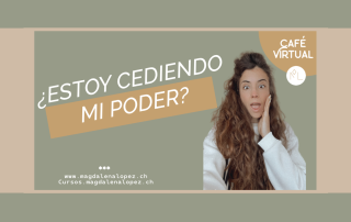 ¿Estoy cediendo mi poder?